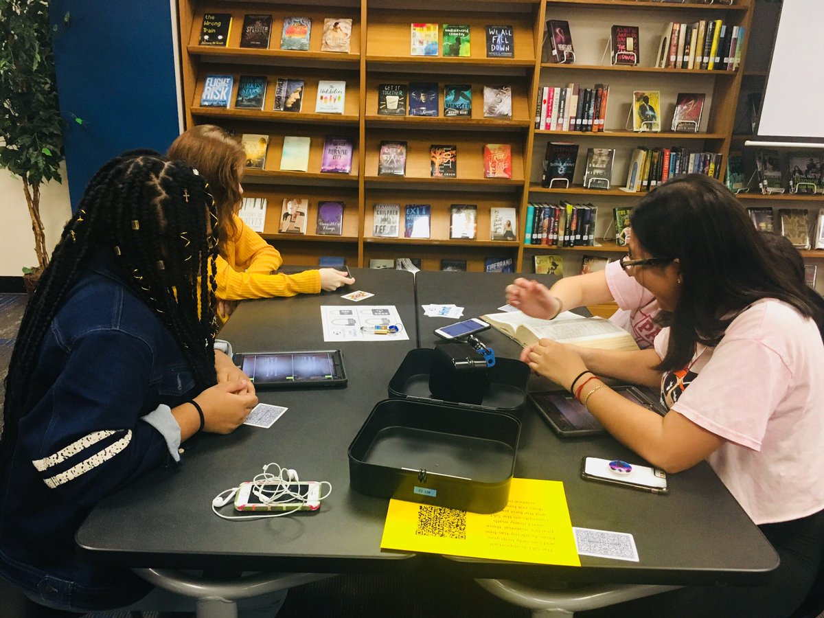 west_psych's tweet photo. @BreakoutGames @maresa_bailey @AVIDjeanie @LCHSMrMcClean. AVID JRs doing SAT Breakout game! #nomoresatanxiety #avidjrsareawesome #itwassofun #flipgridreflevtionstoo https://t.co/Rywop5VBzY