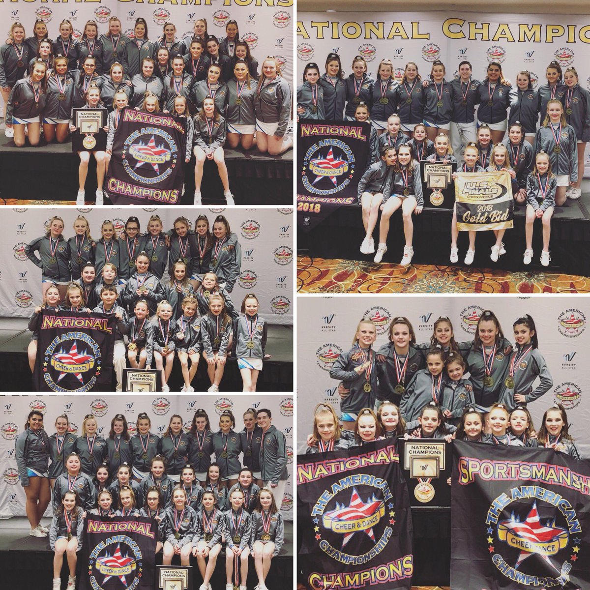 NLAS06's tweet photo. @AmChamps 💙 https://t.co/NljzssOAIt