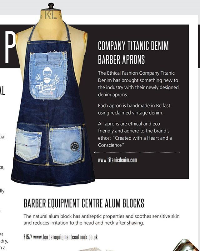 On_Tracks's tweet photo. Titanic Denim gets some exposure in Issue 7 of the fab @barberevo
Many tanks to @larrythebarberman for this awesome opportunity.
#barbersoul #barberaprons #artisanapron #ethicaldenim #ecodenim #ethicaldenim
#barbershop #barberlife #barbershopconnect https://t.co/8XRlj69mLM https://t.co/4rZwUtUph4