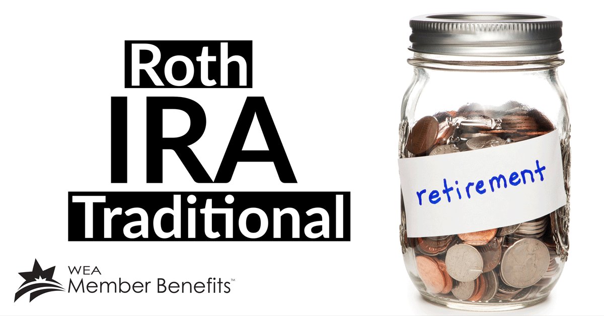 WEAbenefits's tweet photo. Tax season is a good time to talk IRAs! Saving in a Roth or Traditional IRA provides tax benefits and is a great way to save for your future. Find out more: https://t.co/QhlWaTTK4s #taxes #retirement #savingforyourfuture https://t.co/F1iJuTt4M4