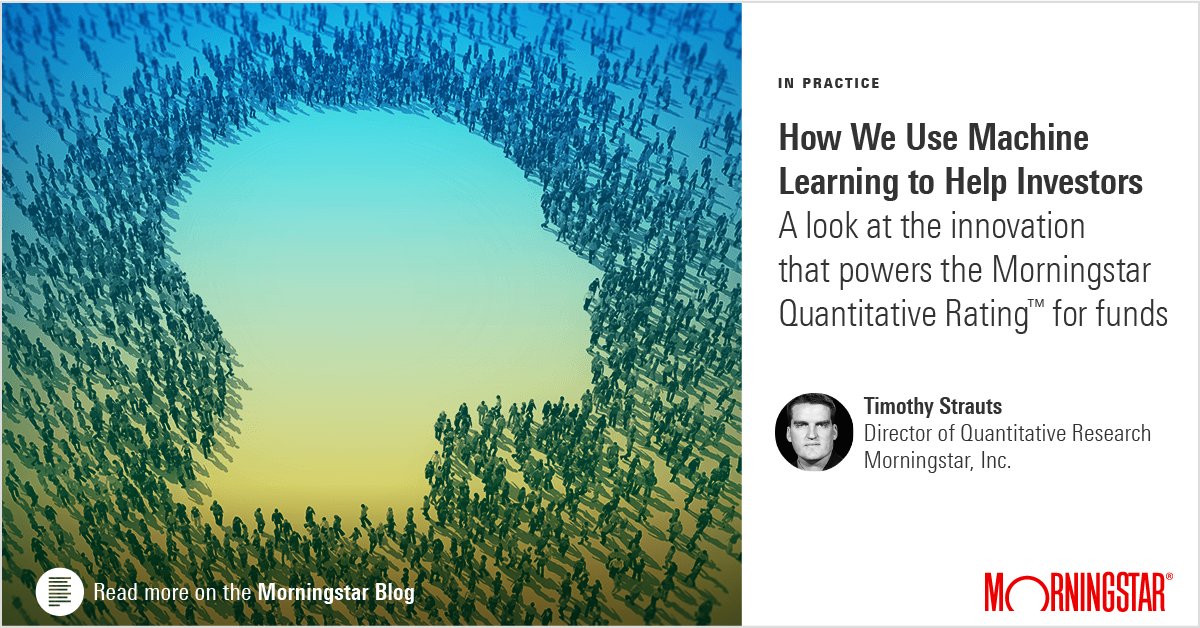 MorningstarInc's tweet photo. With the Morningstar Quantitative Rating, we’re expanding the number of funds we cover. Learn about the #machinelearning behind it: https://t.co/c5ysuJdUOU https://t.co/Her7nxgRkD