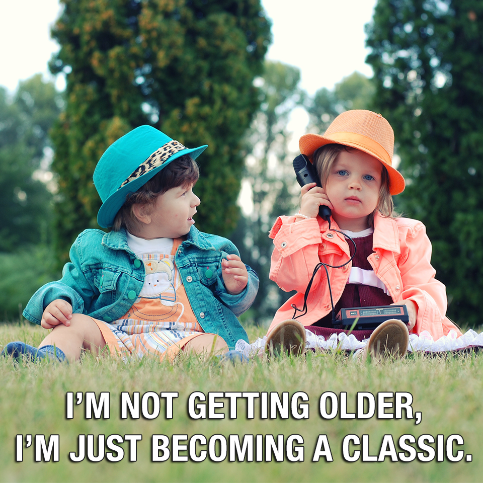 LuckyLineP's tweet photo. Don’t let aging get you down. It’s too hard to get back up. https://t.co/d7DxDgEwbS