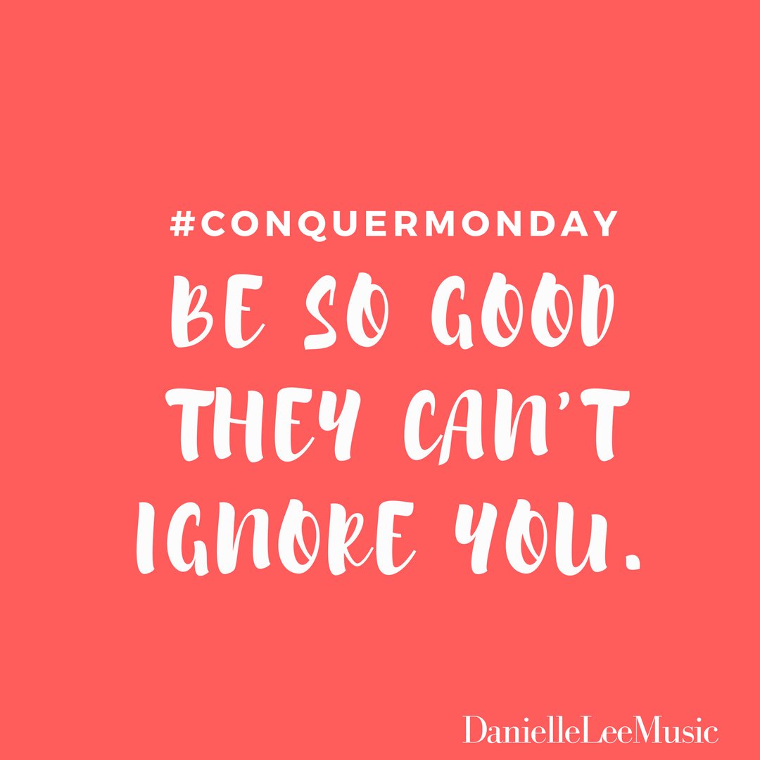 DanLeeMusic's tweet image. #ConquerMonday