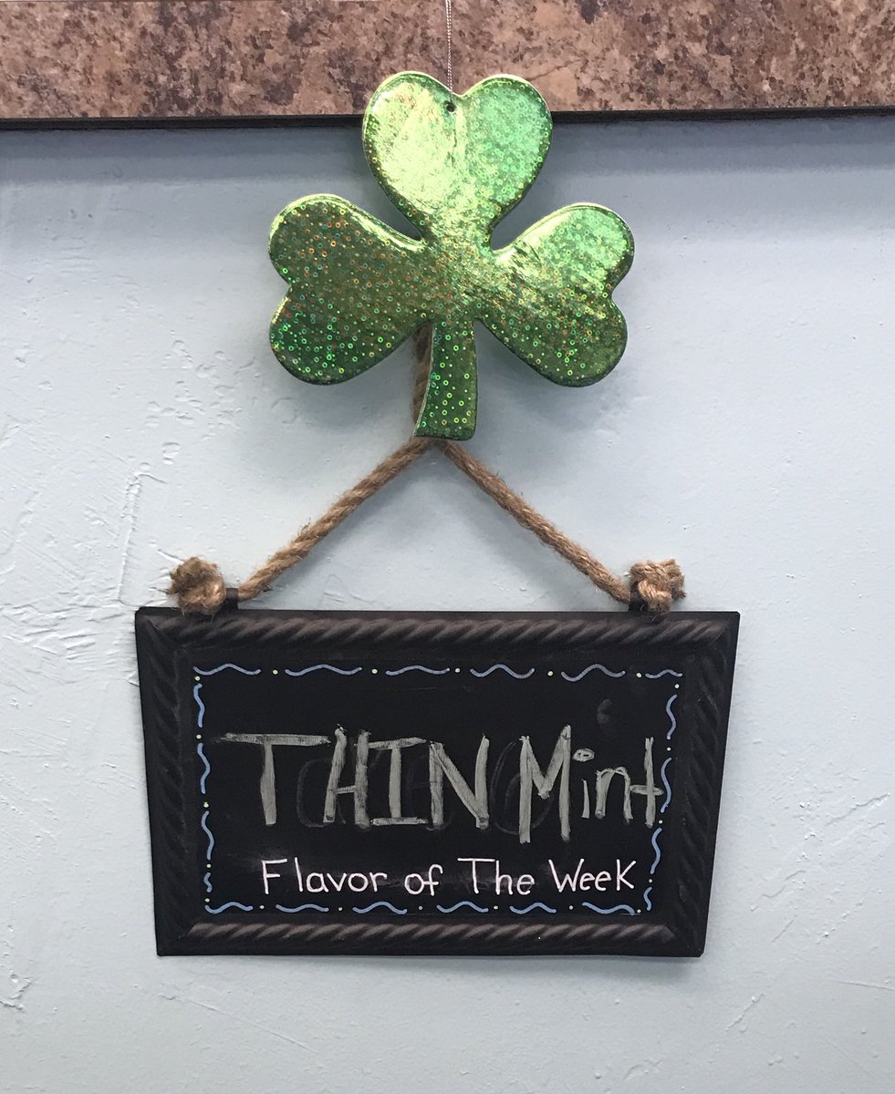 solpulaski's tweet photo. ๐คค๐คคthis weeks flavor is Thin Mint, come on into SOL. Also ask us about our new referral program and our 5 day challenge. #raiderstrong #pulaskiwi https://t.co/h7mxBC80EJ
