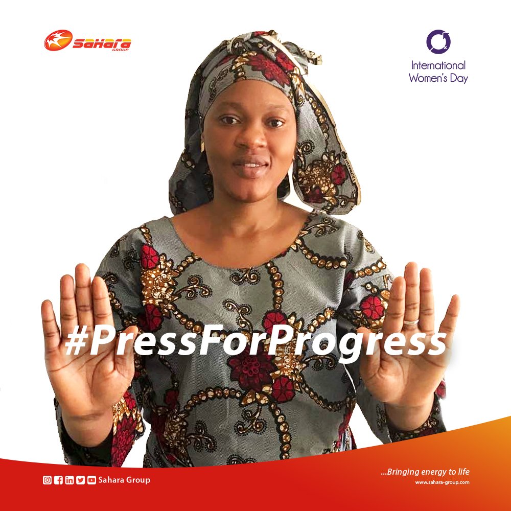 iamsaharagroup's tweet photo. #IWD2018 is on March 8. This year’s campaign theme is #PressforProgress.  Join these amazing @iamsaharagroup models to advance the cause of women’s rights through gender parity advocacy and activism. #InternationalWomensDay #genderequality #sdgs #March4Women @spcsr @undp @unwomen https://t.co/7MTJObTywB