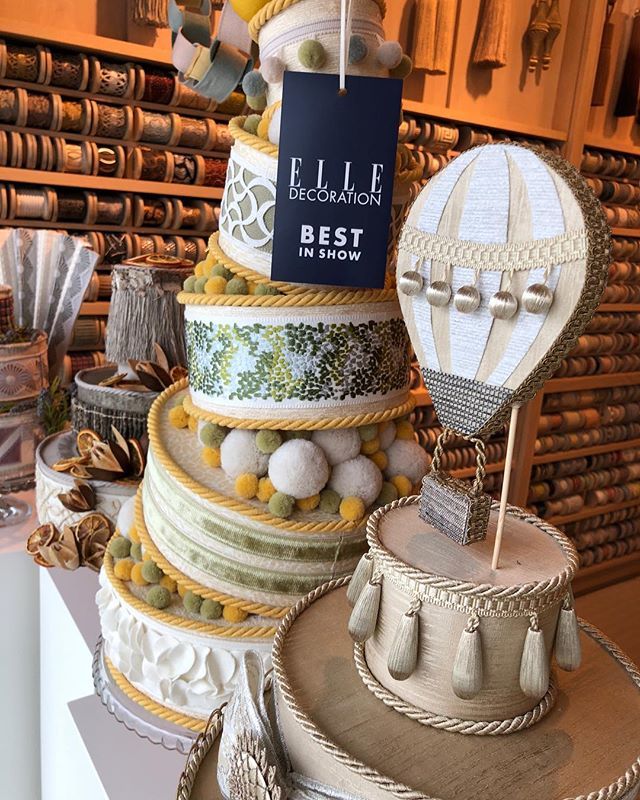 Samuel_and_Sons's tweet photo. Awarded “Best in Show” at #LDW18atDCCH! Thank you, @elledecorationuk! #dcch #londondesignweek https://t.co/6hZI71ZIzt https://t.co/mJSgG2ro8b