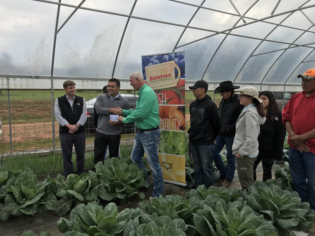 Jim_McAdory's tweet photo. Choctaw Fresh Produce growing in many ways. @MSUExtService @PlantPhD https://t.co/SbWTQK7rv1