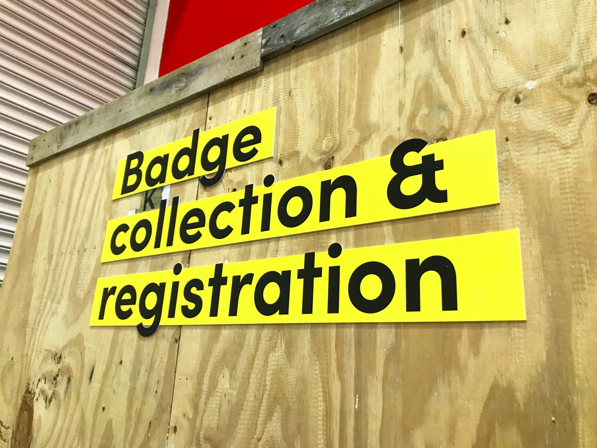 livebuzzevents's tweet photo. Looking forward to @Ecobuild_Now tomorrow. Registration area is looking great! https://t.co/n3MyLje4hu