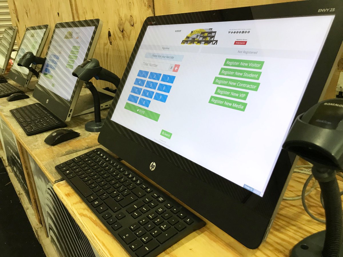 livebuzzevents's tweet photo. Looking forward to @Ecobuild_Now tomorrow. Registration area is looking great! https://t.co/n3MyLje4hu