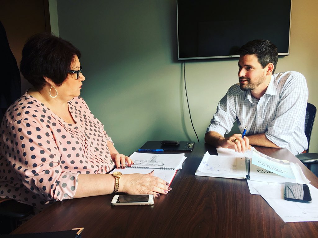 Great to be in Antigonish today and meet with Councillor Mary Farrell, <a href="/AntigonishTown/">Town of Antigonish</a> to discuss some of the plans to welcome the 2018 <a href="/SpecialOCanada/">Special Olympics Canada</a> Summer Games to town this summer! Sign up to volunteer here: specialolympics.ca/2018-national-…