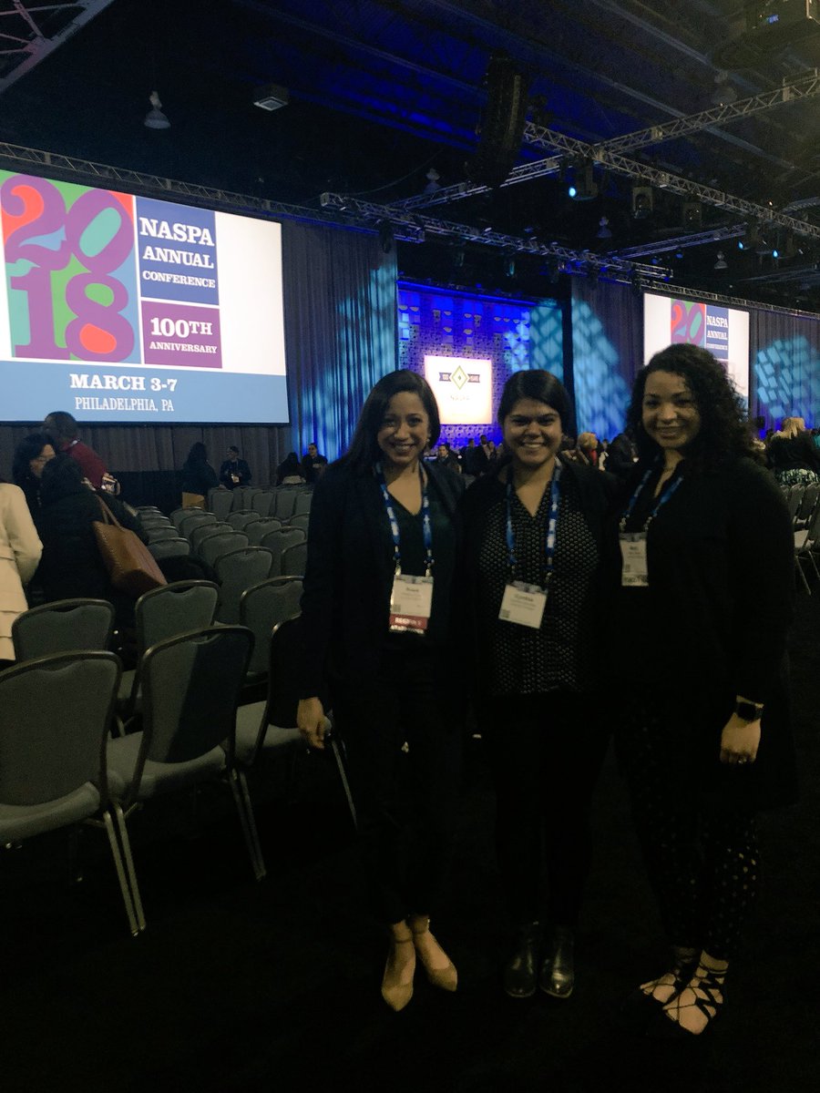 rtorres575's tweet photo. Look ma! I’m learning with my friends 😀 #NASPA18 #FirstTimers #CSHPE https://t.co/HBEzOWHjzm