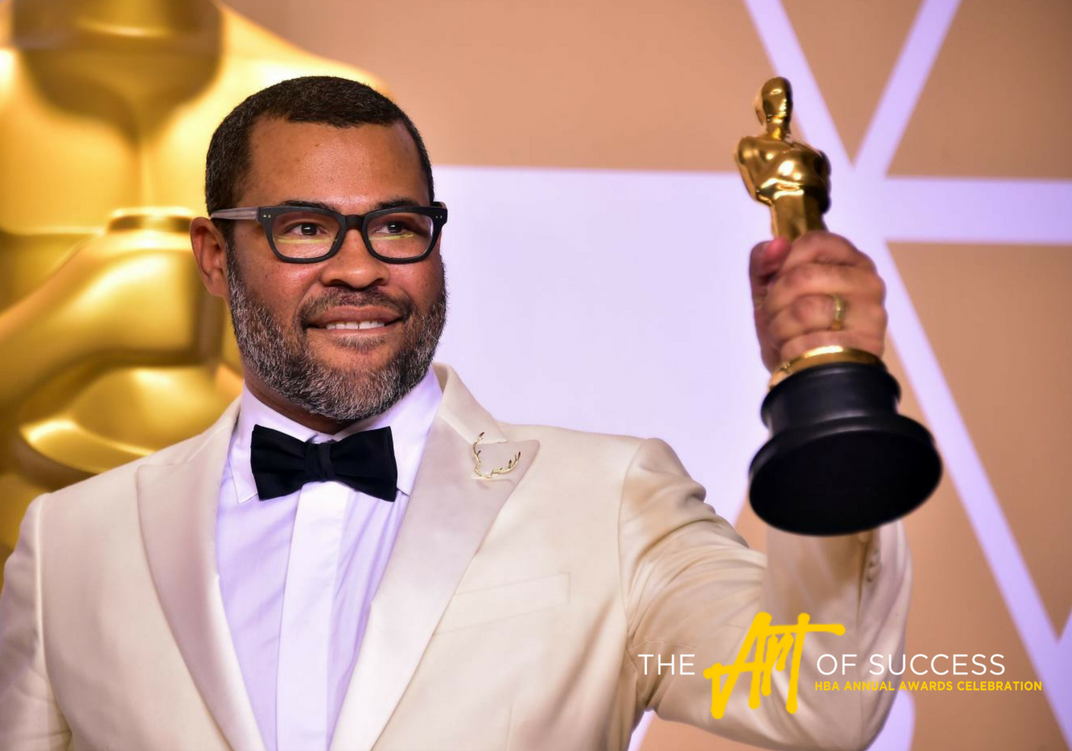 HBANY's tweet photo. Black creatives can't afford to give up on the projects that matter! Congrats to Jordan Peele on being the first Black writer to win Best Original Screenplay at the #Oscars after almost giving up on Get Out 20 times. #TheArtofSuccess #CreatingWhileBlack https://t.co/qpDiKQZtex