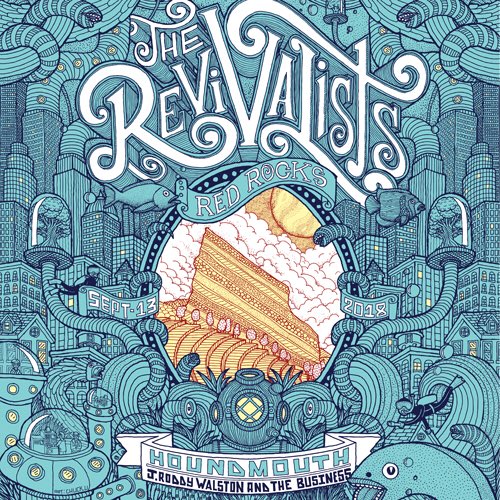 It's been a long time comin'! On September 13th we are headlining <a href="/RedRocksCO/">Red Rocks Park & Amphitheatre</a> and bringing our friends <a href="/Houndmouth/">Houndmouth</a> and <a href="/JRoddyBusiness/">JRWB</a> along. 

Limited artist pre-sale for VIP + GA tickets starts now: goo.gl/va1CVY

 🎨: Chuck U