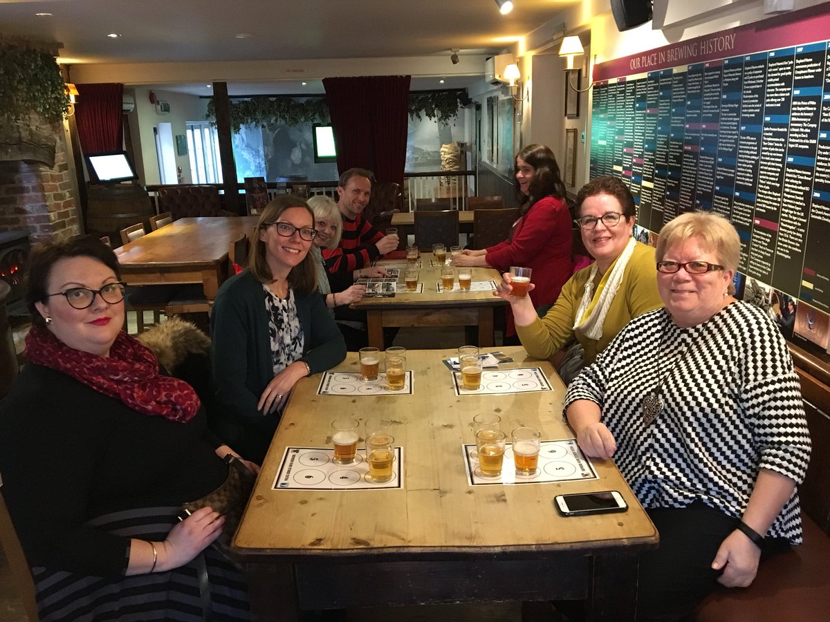 FlaMess6's tweet photo. #ExploreGB2018 #beertasting #brewerytour Visiting The Oldest Brewery of The UK And Being Rewarded With Lovely Beer Samples! https://t.co/BFJ3yMG2OL