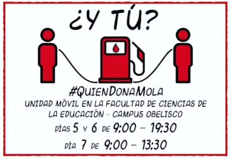 lysantanapk's tweet photo. Desde FCEDU queremos invitarles a que se pasen por la unidad móvil que se encuentra en los aparcamientos de la entrada del campus del obelisco. Recuerda la sangre no se fabrica, con una bolsa de sangre estamos ayudando a salvar tres vidas. #efectodonacion https://t.co/mnaEGtyvhb