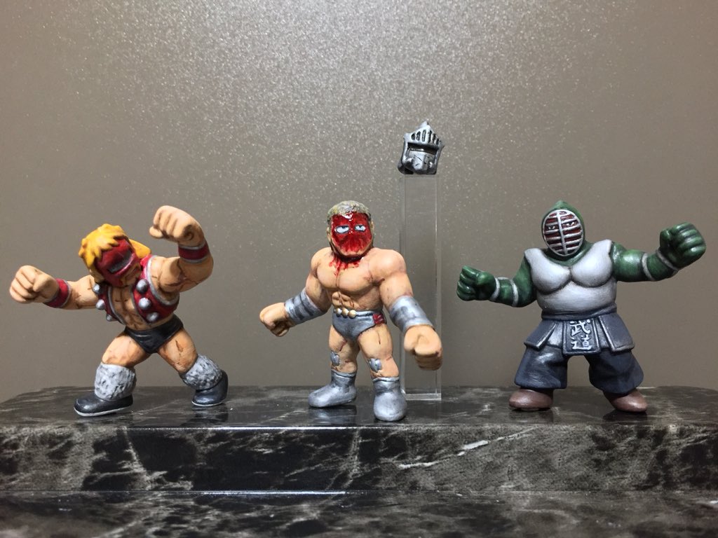 クロスボンバー ver.対ロビンマスク完成。私がキン肉マンで1番衝撃を