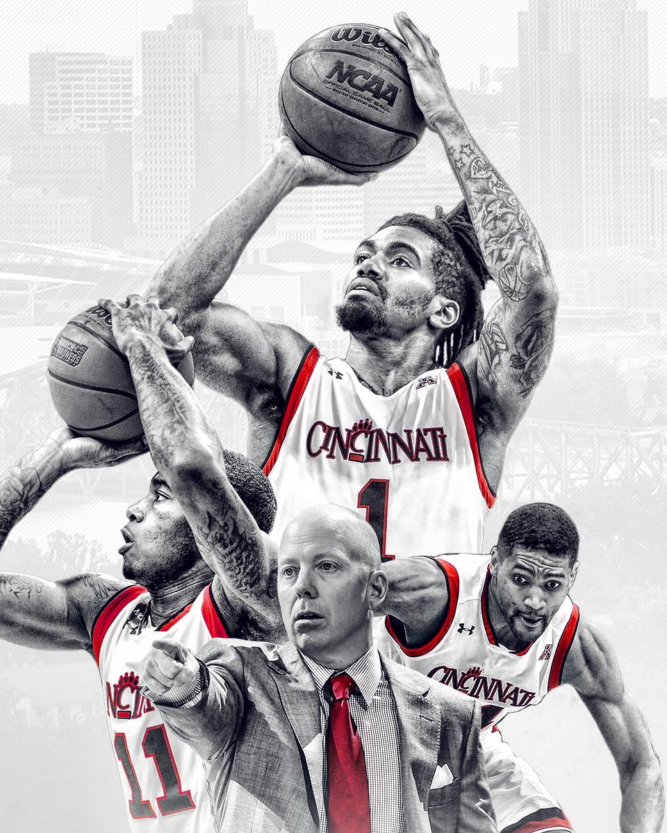 CincyProblems's tweet photo. Your Cincinnati Bearcats move up to #8 in the AP Top 25 Poll! 📈🔴⚫🏀 #BearcatNation #DontSleepOnCincinnati https://t.co/t50E8zgAjz