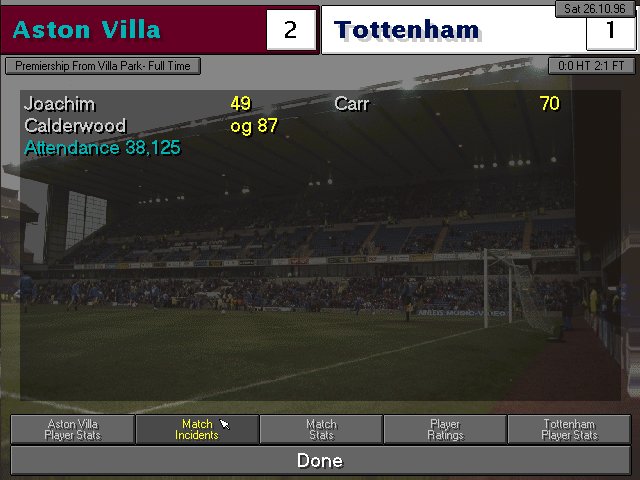 Championship Manager 2 96/97 tweet media