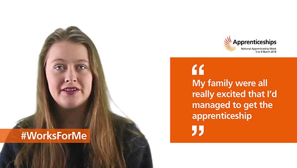 InspiroLearning's tweet photo. The EDF Energy Advanced #Apprenticeship delivered by Babcock is seen as a great career option. Apprentices tell us what their families think: https://t.co/Jy1WLQOhbX #WorksForMe #NAW2018 @edfecareers https://t.co/PqLqyByvUD