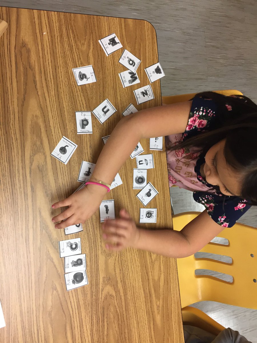 Newcomers learning the alphabet <a href="/AbingdonGIFT/">Abingdon APS</a>