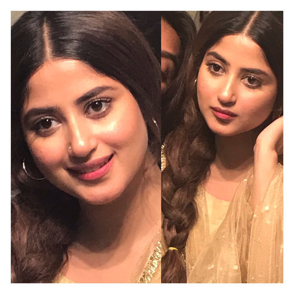 afifajmaniar's tweet photo. Sajal Aly in an absolute different avatar specially given for her upcoming period play #Aangan hair and makeup by #BabarZaheer #THORpr #SajalAly @sajalaly #TheDragon360 #Revolution #Blogazine #PakistansFirstBlogazine https://t.co/F4uiMk4sC1