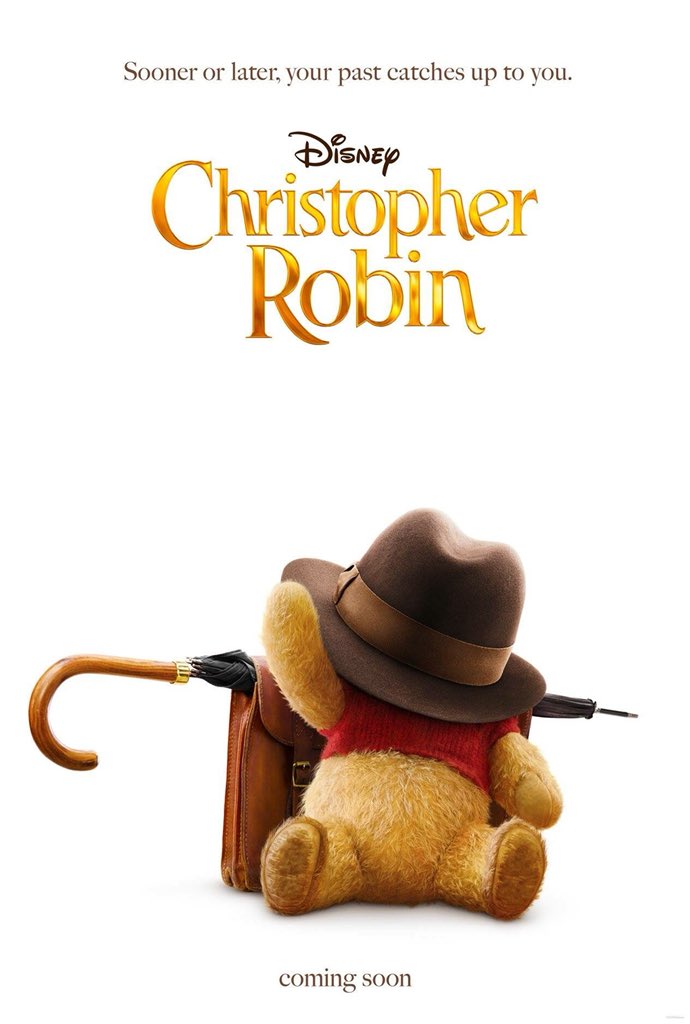nemoaponte's tweet photo. Primer póster de CHRISTOPHER ROBIN! Ya quiero ver a Winnie Pooh en Live Action!!! https://t.co/QtqC5Xnc97
