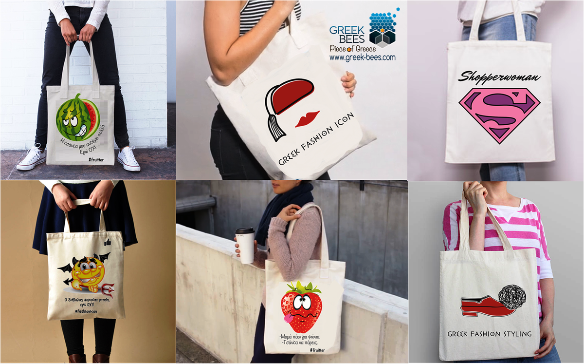 GreekBees's tweet photo. less plastic more style https://t.co/5HEitXhys9 #bags #soppingbags #bag #handbag #ecobag #nomoreplastic https://t.co/5vdw1SMrm0