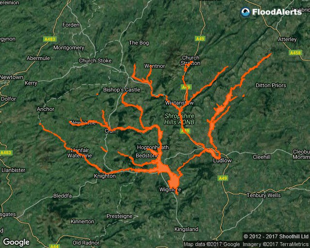 FloodAlerts_POW's tweet photo. Flood Alert, 5:12PM 05/03/2018, Upper Teme, https://t.co/uK3qXnsnc5 #floodaware https://t.co/ueWF9CQt7p