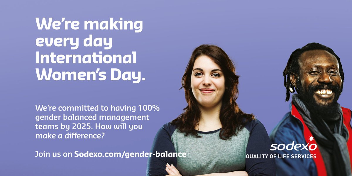 SodexoGroup's tweet photo. Did you know that it will take 217 years to achieve gender equality in the world? You are surprised! Read more on https://t.co/UkVDWgDDh9 https://t.co/V1xsbPHmsm