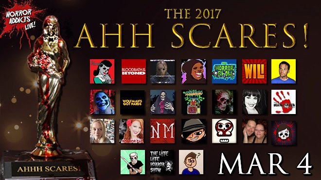 Missed our Oscar style horror awards show, The Ahh Scares? Fear not, fiends! You can watch it here! Hope you enjoy it! youtu.be/fUE1XOS92qo