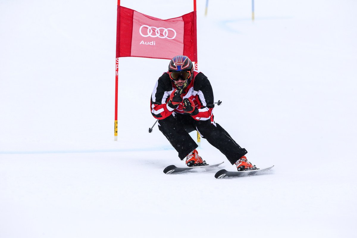 AudiIT's tweet photo. Quando la #AudiquattroSkiCup arriva a Madonna di Campiglio, scordatevi di passare un weekend tranquillo. #AudiWinterLive https://t.co/AEHYFeqb4N