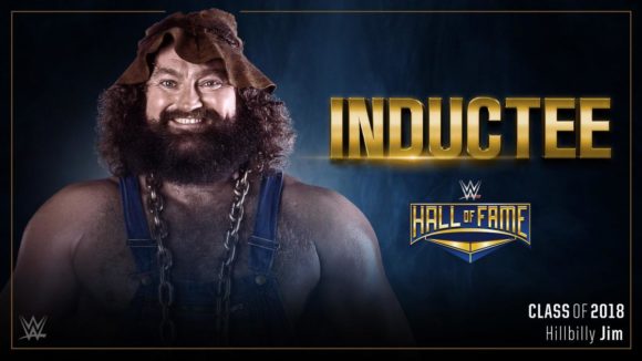 Хиллбилли Джим в Зале Славы WWE