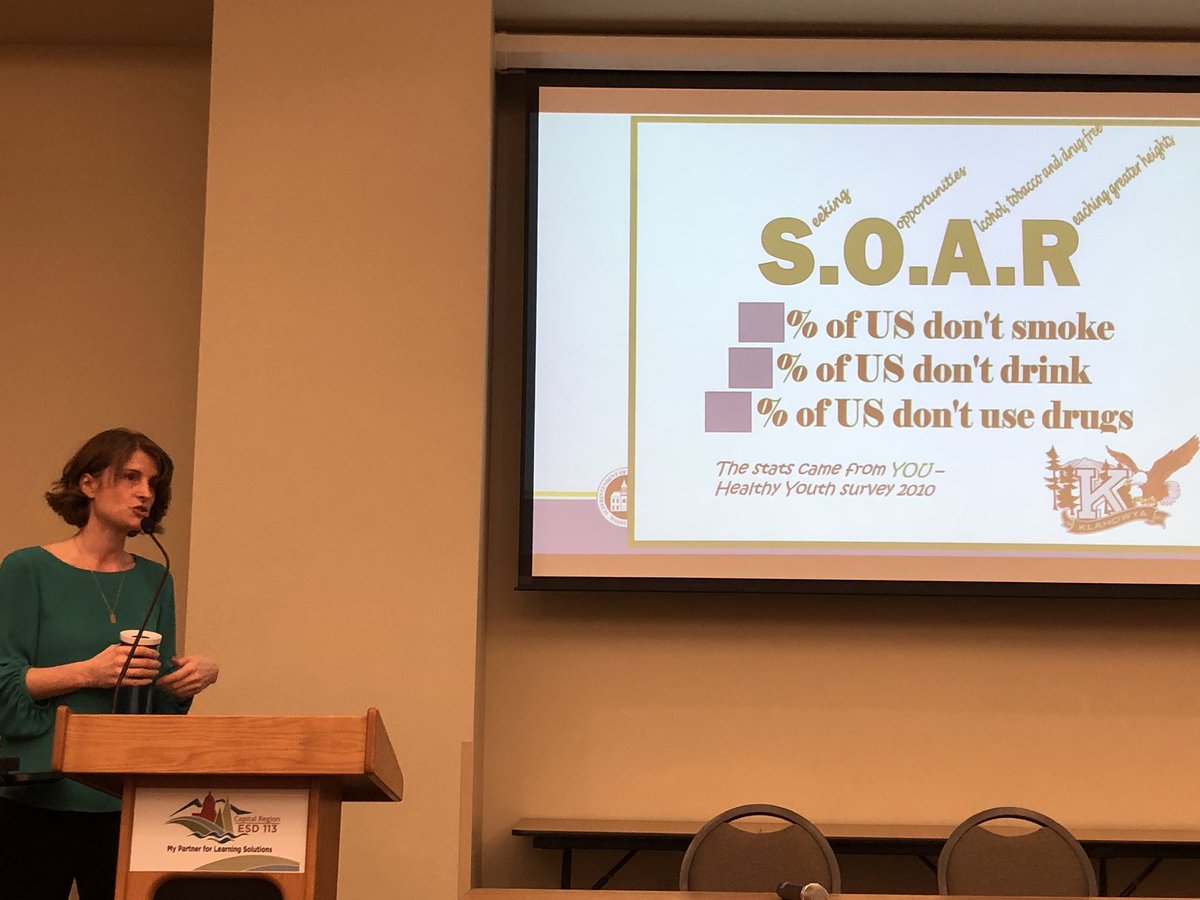 waOSPI's tweet photo. Attendance program supervisor, Krissy Johnson talks Healthy Youth Survey and #StudentEngagement ! More about the HYS: https://t.co/VCihiMoxQM @WADeptHealth @waDSHS #WAedu https://t.co/lSnRR1kiVi