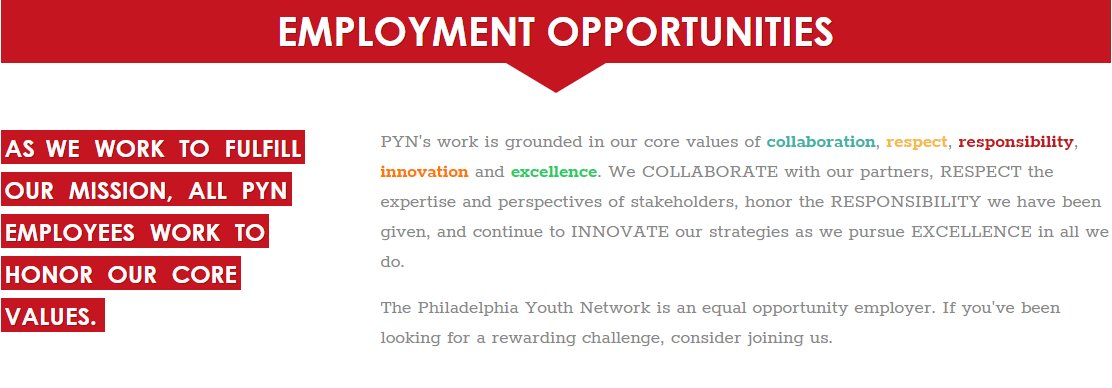 PYN has a number of seasonal employment opportunities available. Check them out and apply today at jobopps@pyninc.org! bit.ly/2D22jKy