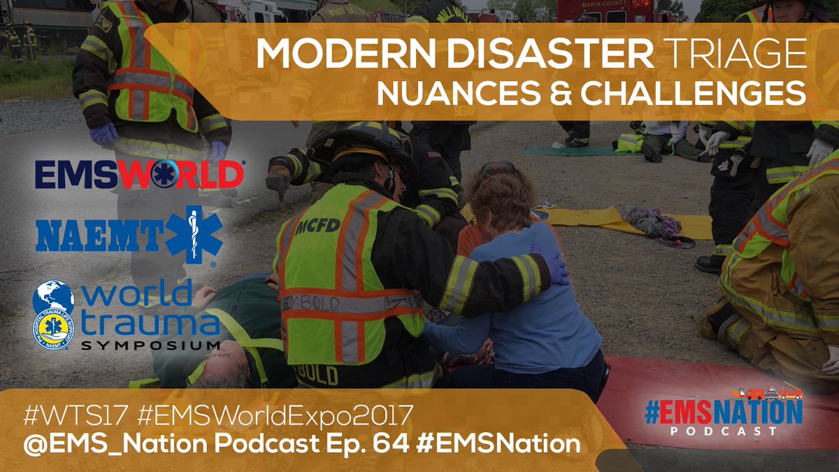 EMS_Nation's tweet image. Ep. #64 Modern Day Disaster Triage - Nuances &amp;amp; Challenges w/ @nmetc911 #WTS17 #EMSWorldExpo17

itunes.apple.com/us/podcast/ems…

#NAEMT #PHTLS #AHDR #Disaster #Response #Preparedness #FOAMems #FOAMed