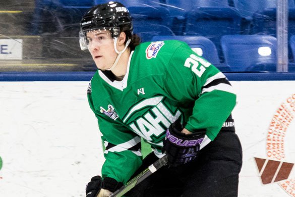 NAHLHockey's tweet photo. #NAHL Commitment Alert: @LoneStarBrahmas and Top Prospects defenseman Kyle Hallbauer has committed to play NCAA Division I @collegehockey for @RPI_Hockey in @ECACHOCKEYMWD1 #MadeintheNAHL https://t.co/9JhdgNEab5 https://t.co/CvdtWiy6vx