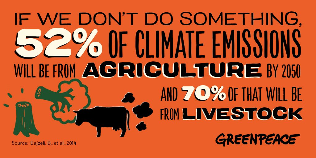 PlantPowerTF's tweet image. The steaks have never been higher. Join the movement for less industrial meat and a healthier planet. act.gp/2oO9f8Y #LessIsMore