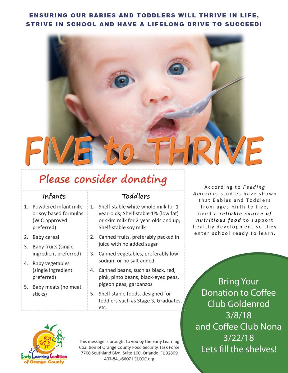 EastOrlandoCC's tweet photo. #PayitForward Thursday at #CoffeeClubGoldenrod March 8 at #SamsClubGoldenrod.  Donate food items for 0-5 or donate a gift card from Sam's supporting the #EarlyLearningCoalition.  8:30 AM!  See you Thursday! https://t.co/xuJejDaZVj