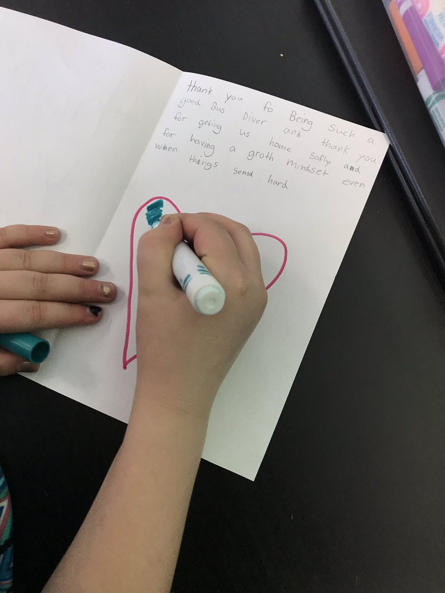 mehst's tweet photo. Notes of gratitude to our bus drivers! https://t.co/NwHjesehtP