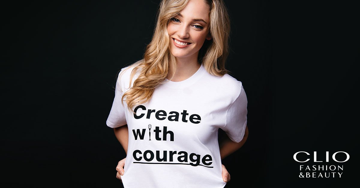 The_Clios's tweet image. Create With COURAGE. Show us what you #CreateWith, and enter #ClioFashionBeauty before the 3/16 deadline: bit.ly/EnterClioFB
