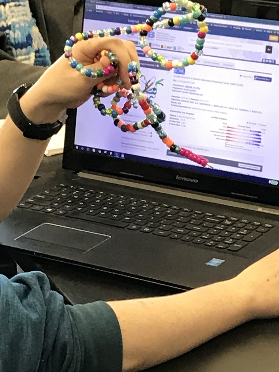 MisterOMara's tweet photo. Making protein models in Environmental Engineering class! Using @buildmodels files for reference as we model! #ourbmsa @biomedacademy #stem #steam #sculpture #art #proteinmodeling #engineeringg #bioengineering https://t.co/4hHbnchMhV