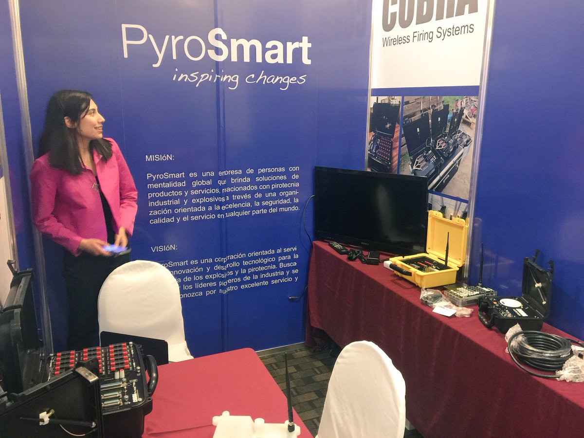 PYROBLASTMexico's tweet photo. PyroSmart participa en el Congreso Latinoamericano de Pirotecnia organizado por @IMEPI_GEM y #APIROMEX https://t.co/5bRgB5hQJT