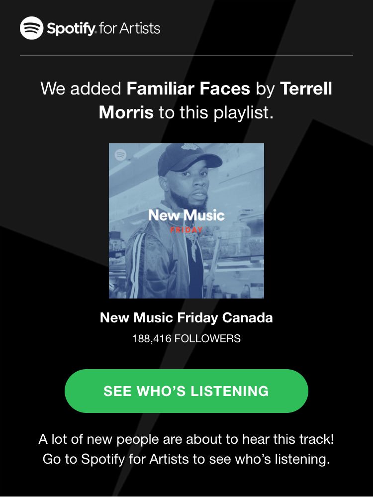 YourFaveCity's tweet image. s/o @Spotify &amp;amp; @SpotifyCanada for the love, throwing us on their #NorthernBars and #NewMusicFriday playlists.