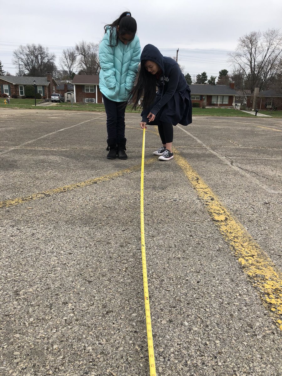MsWeiter's tweet photo. We are hopping, skipping, and jumping towards spring. Collected some data to convert measurements. #customaryunits #math #engaged #realworld @CochraneRoars https://t.co/Si3c8gBp1s