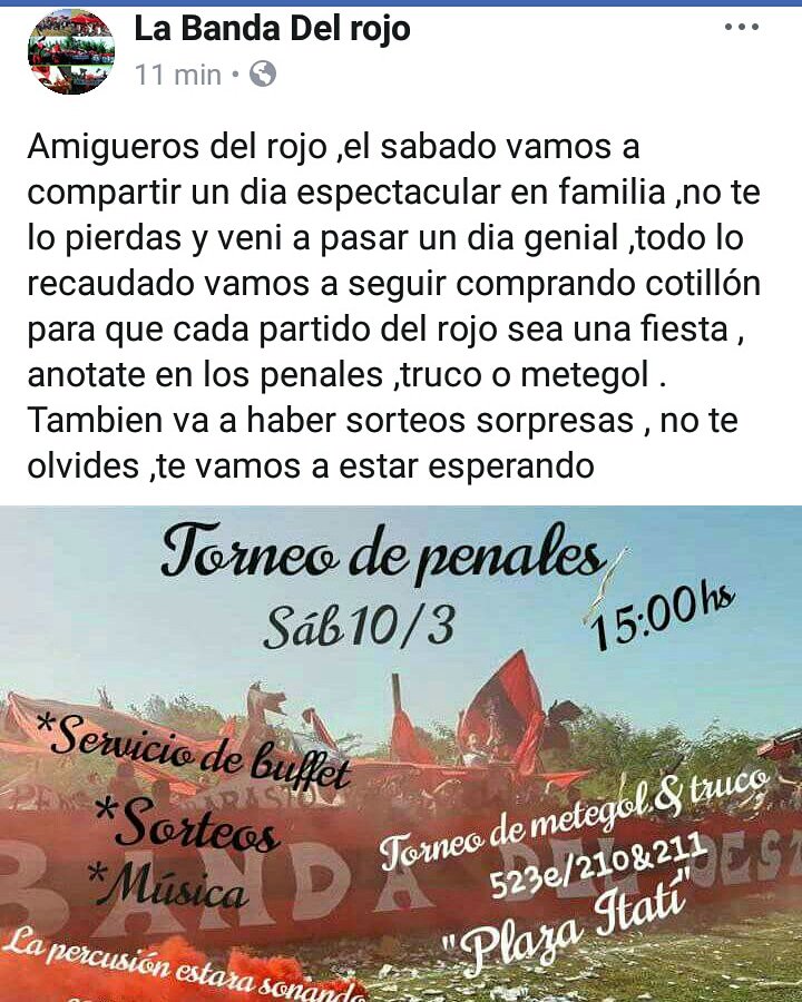 IndDeAbasto's tweet photo. Los esperamos a todos!! https://t.co/WNgdgDhXiM