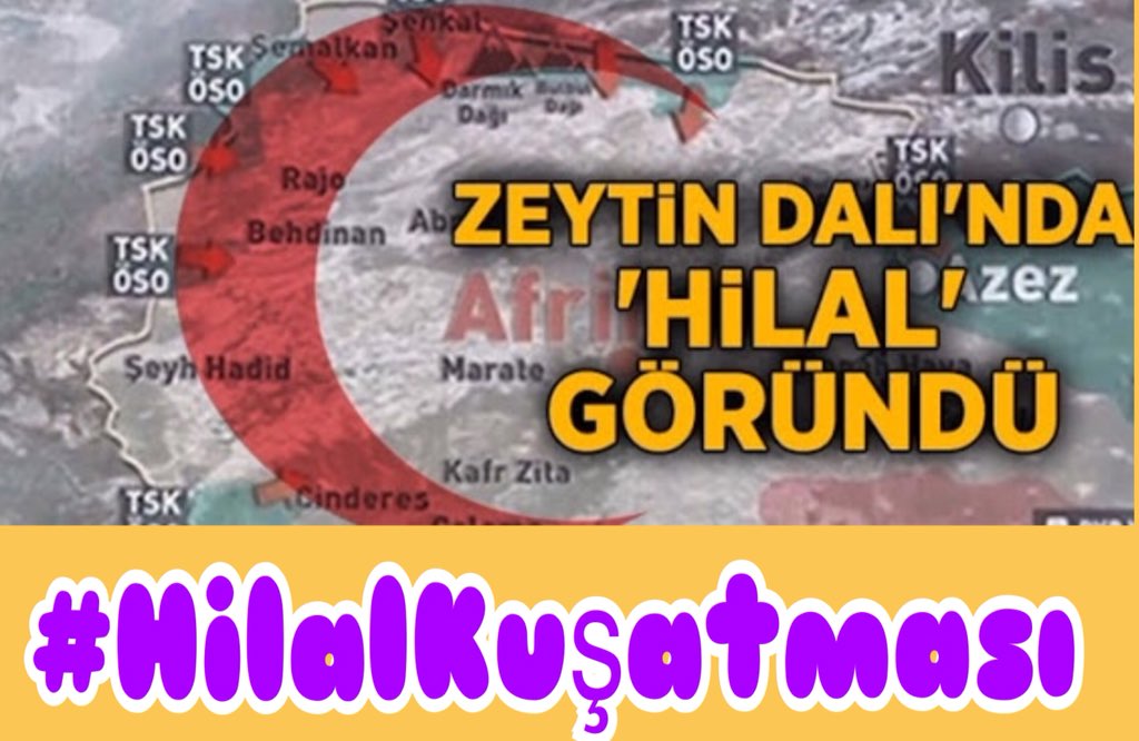 #HilalKuşatması
Bu bir kuşatma, siz daha savaşırken görmediniz. 
Karşımız da olmaya tahammül edemezsiniz.