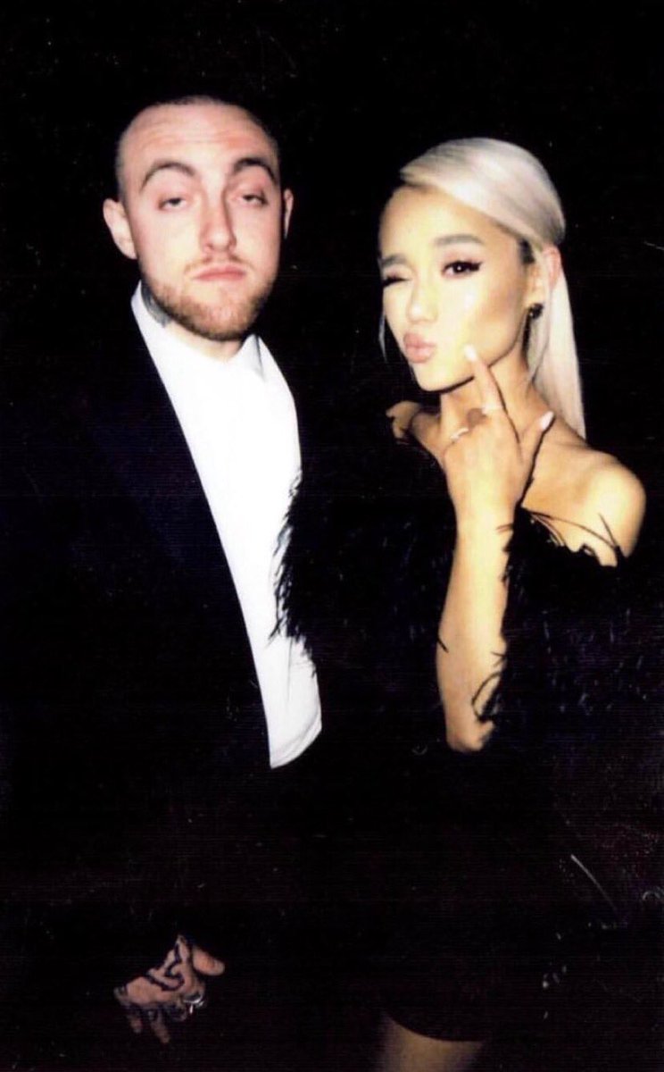Ariana and <a href="/MacMiller/">Mac</a> 💚