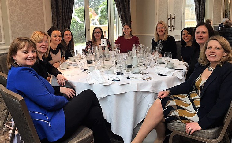 PunchRobsonLaw's tweet photo. In celebration of #InternationalWomensDay, which is on Thursday, we had a ladies' lunch at @RockliffeHall! 🥂 Thanks to all the wonderful ladies from FRP Advisory, @Begbies, Handelsbanken, @kmspartnersltd, @ActiveFinancial, @FWCapital, @TindlesLLP &amp; Santander for joining us. https://t.co/oHOgYFNWiJ