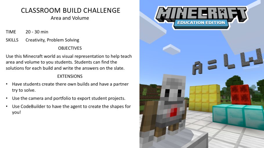 MinecraftEDU Building Challenge (Oct 2014) - Google Slides…