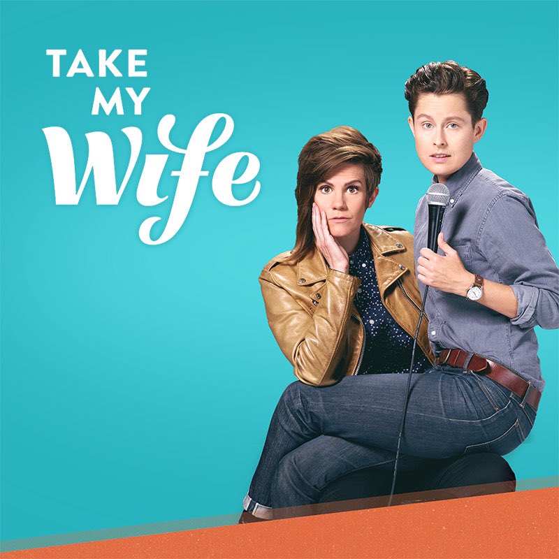 cameronesposito's tweet photo. NEWS: #TakeMyWife Seasons 1 &amp; 2 are available on @iTunes NOW. https://t.co/tQ50mQ6hzU https://t.co/PNKIhhby0q